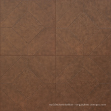 Commercial 12.3mmac4 Woodgrain Texture Walnut U-Grooved Laminate Floor